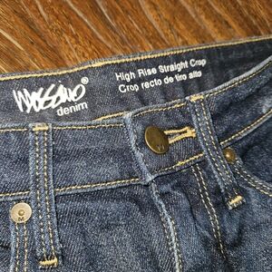 Mossimo High Rise Straight Crop Jeans Size 2/26